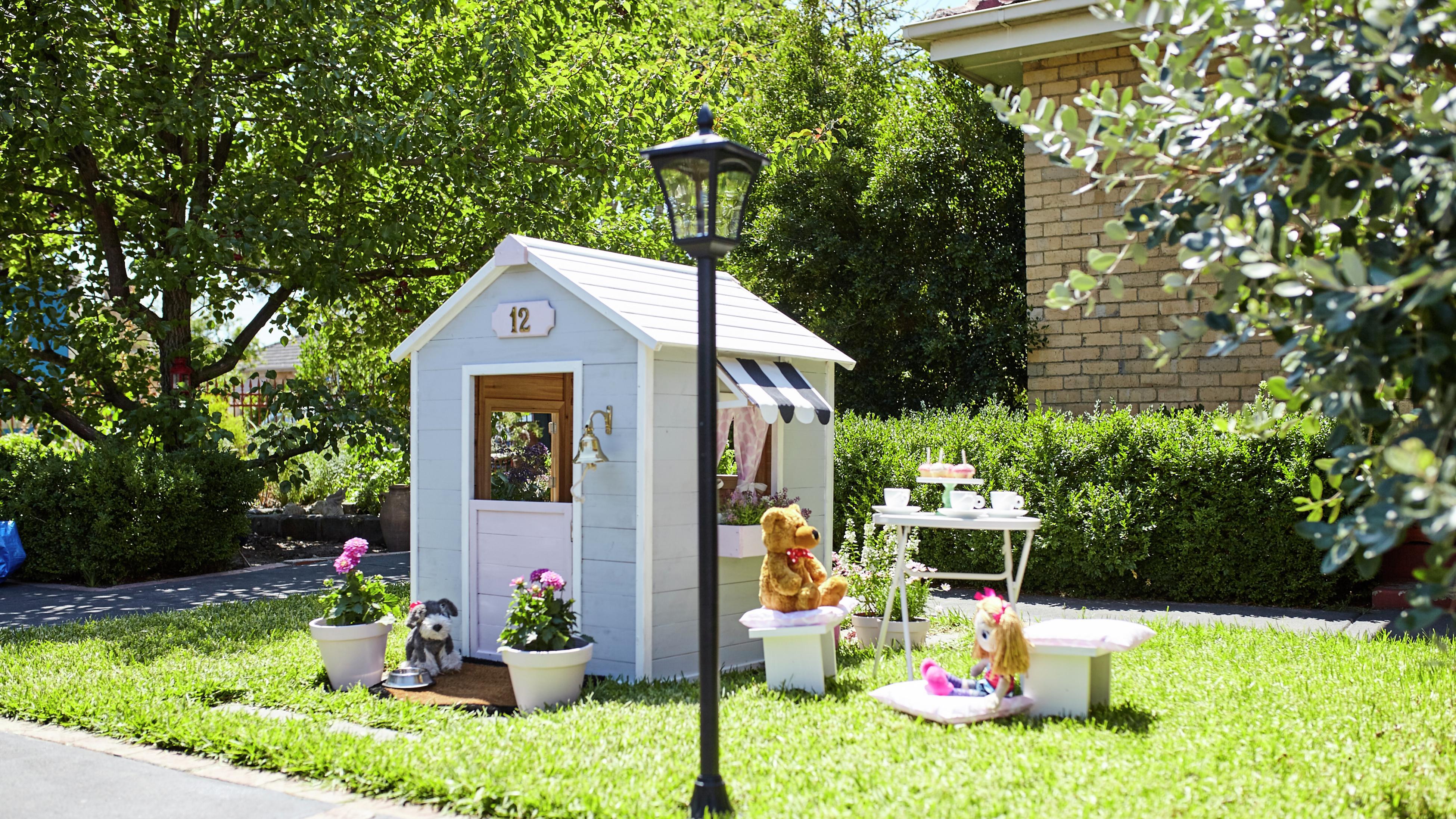 Kids Cubby House Makeover Bunnings Australia