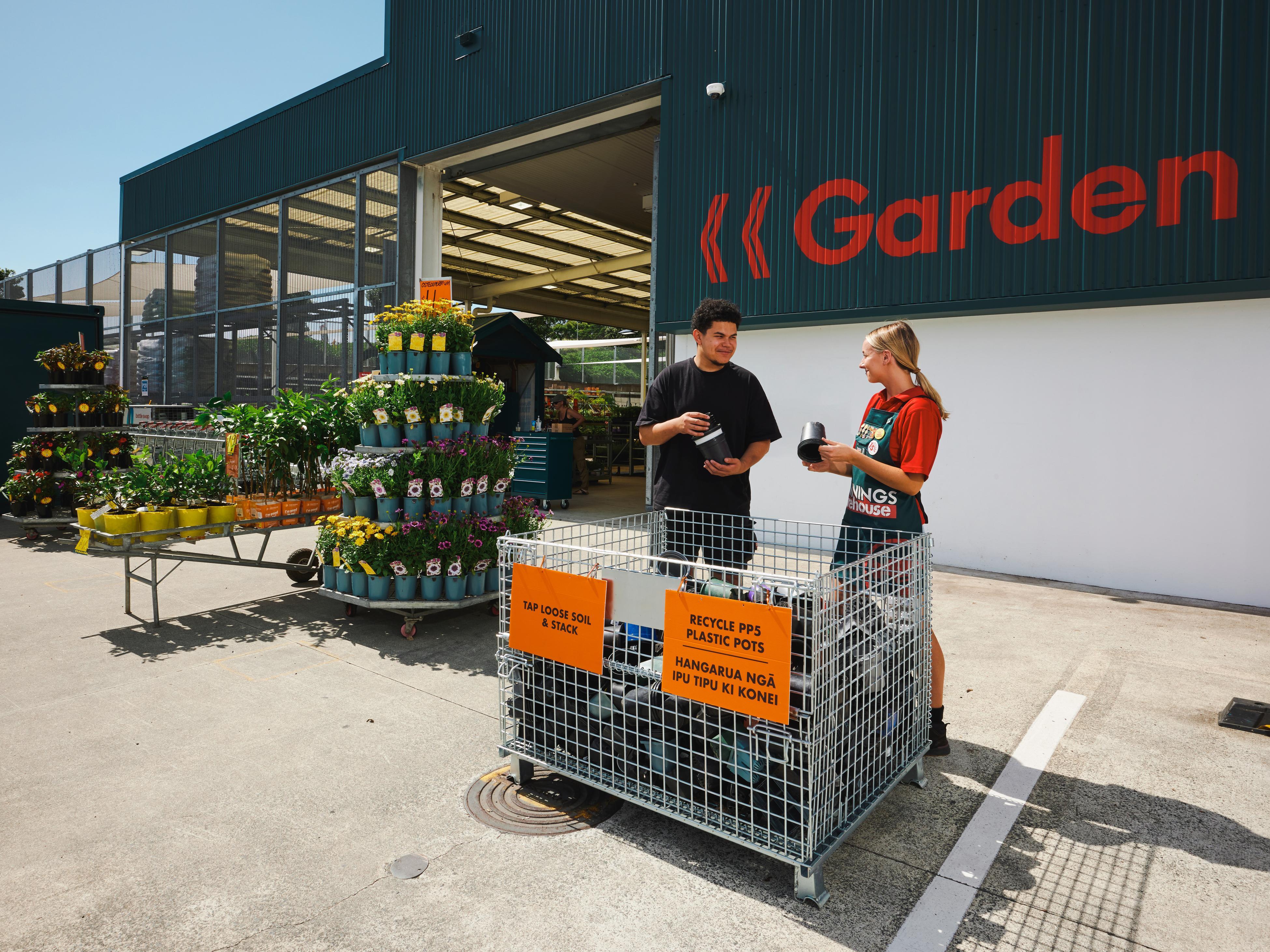 Recycle Your Plastic Plant Pots - Bunnings New Zealand