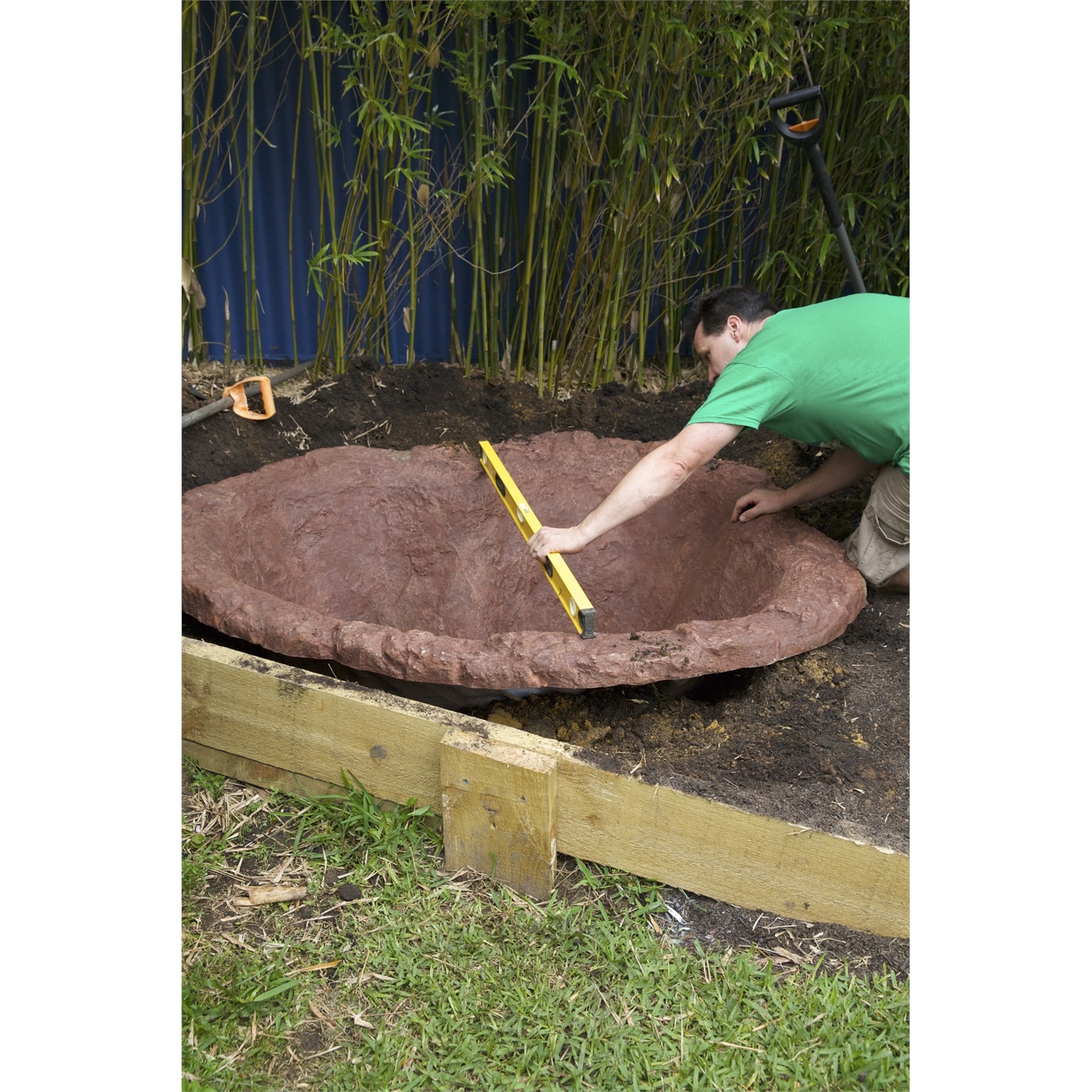 Aquapro 100L Small Rock Look Pond - Bunnings Australia