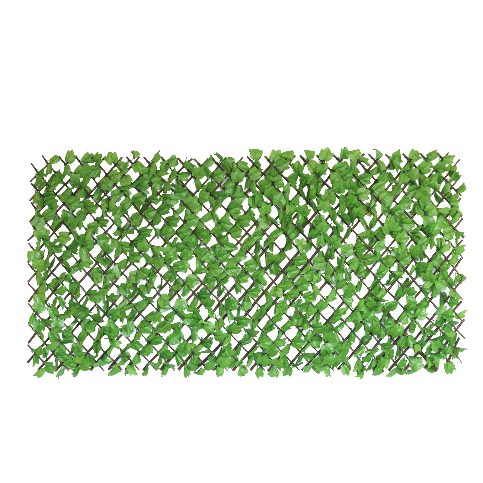 Lotus Collection 2 x 1m Light Ivy Cloth Artificial Hedge Trellis