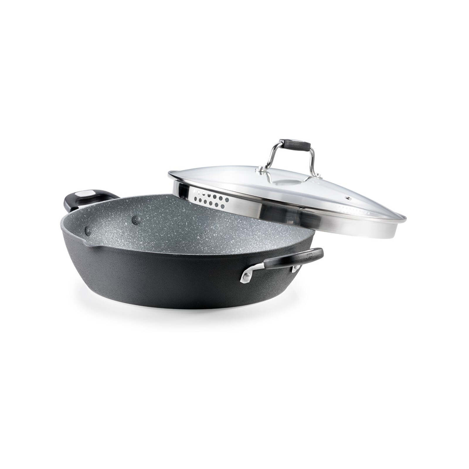 Baccarat Never Eva Stick Saute Pan with Lid 32cm Bunnings Australia