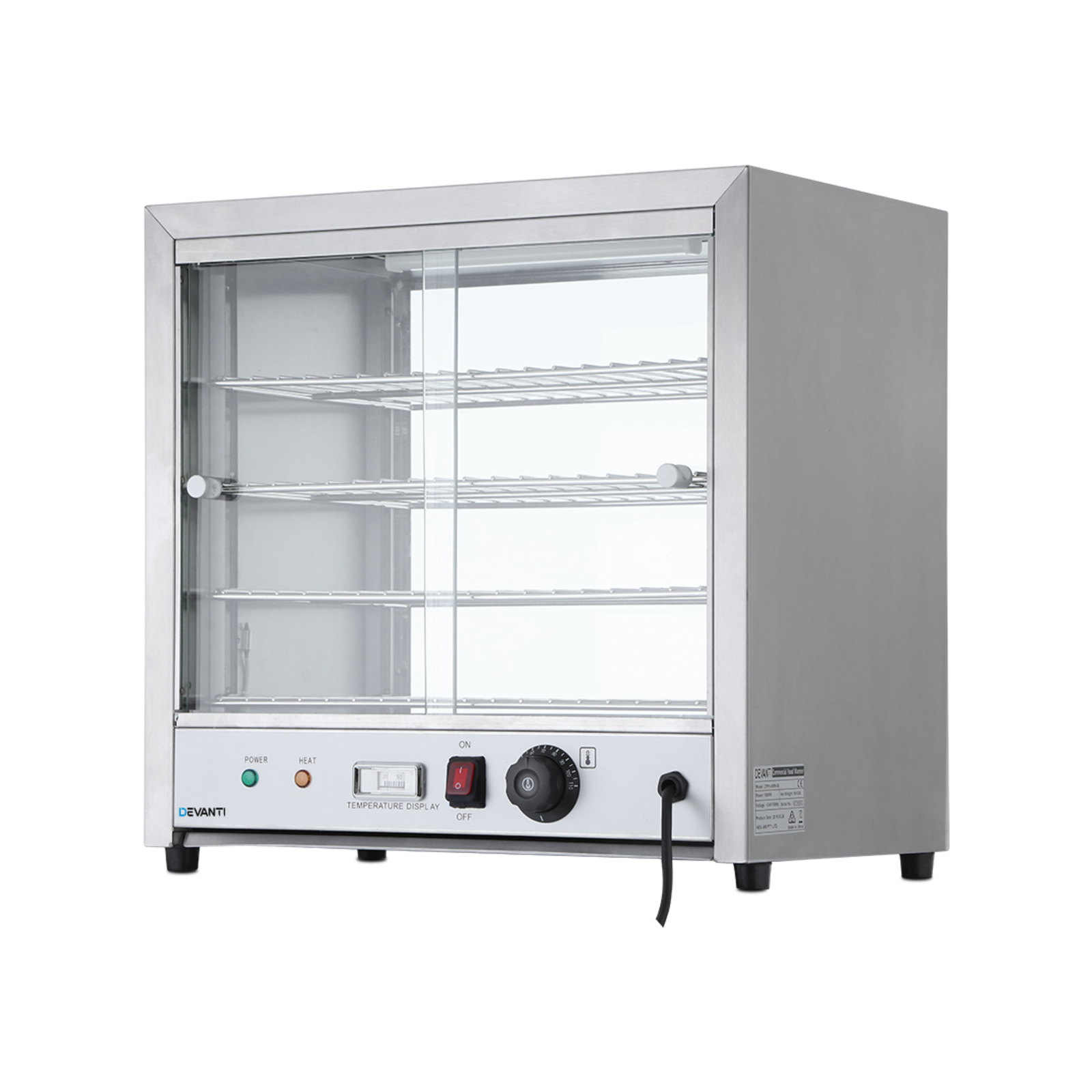 Devanti Food Warmer Stainless Steel Bunnings Australia
