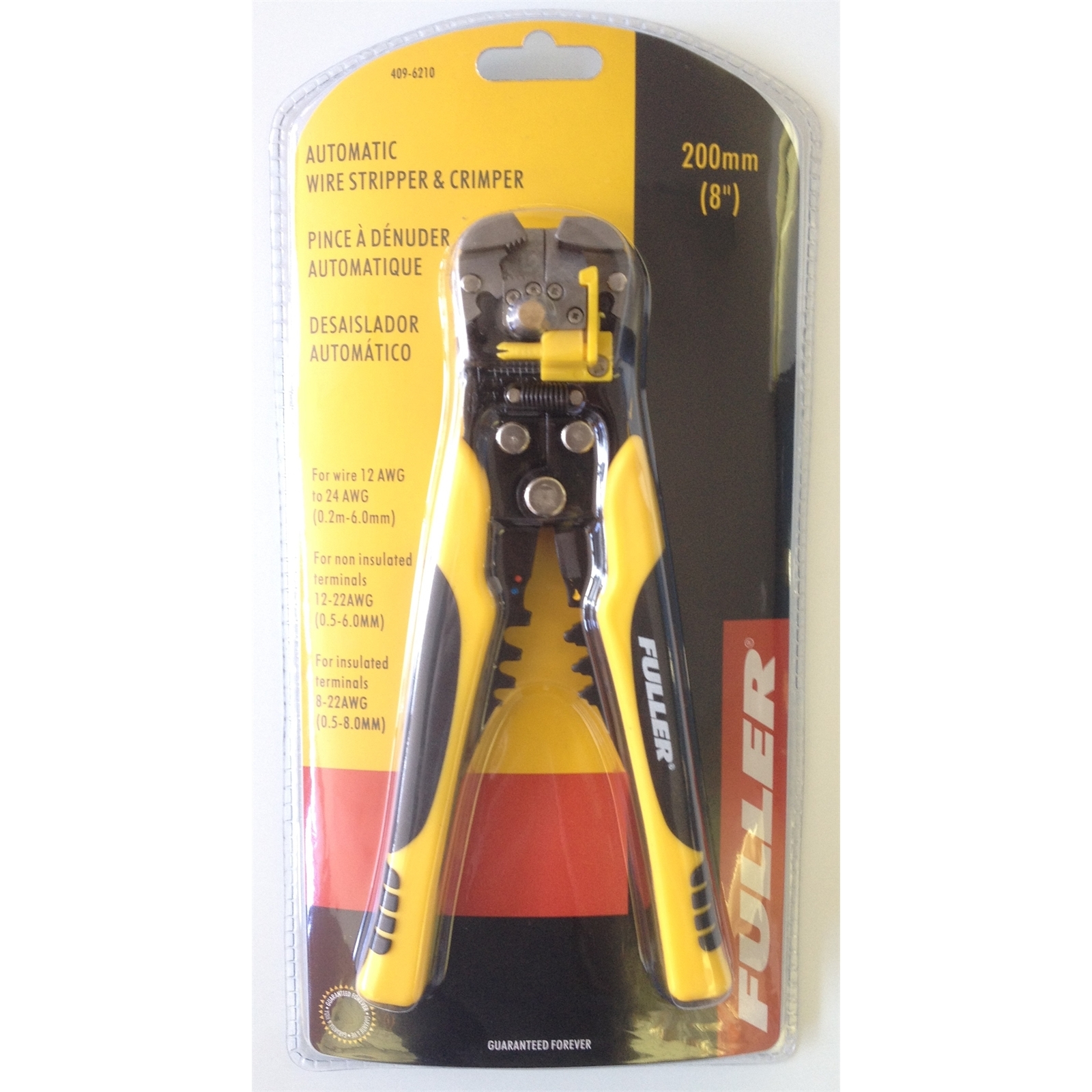 Fuller Auto Wire Stripper & Crimper 200mm Bunnings New Zealand