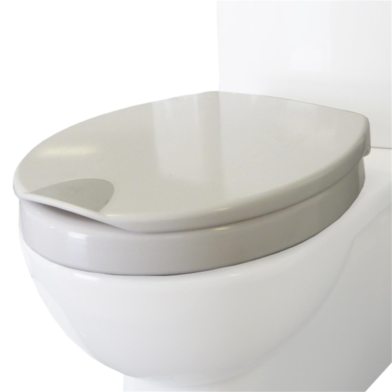Haron White Soft Close High Toilet Seat Bunnings Australia