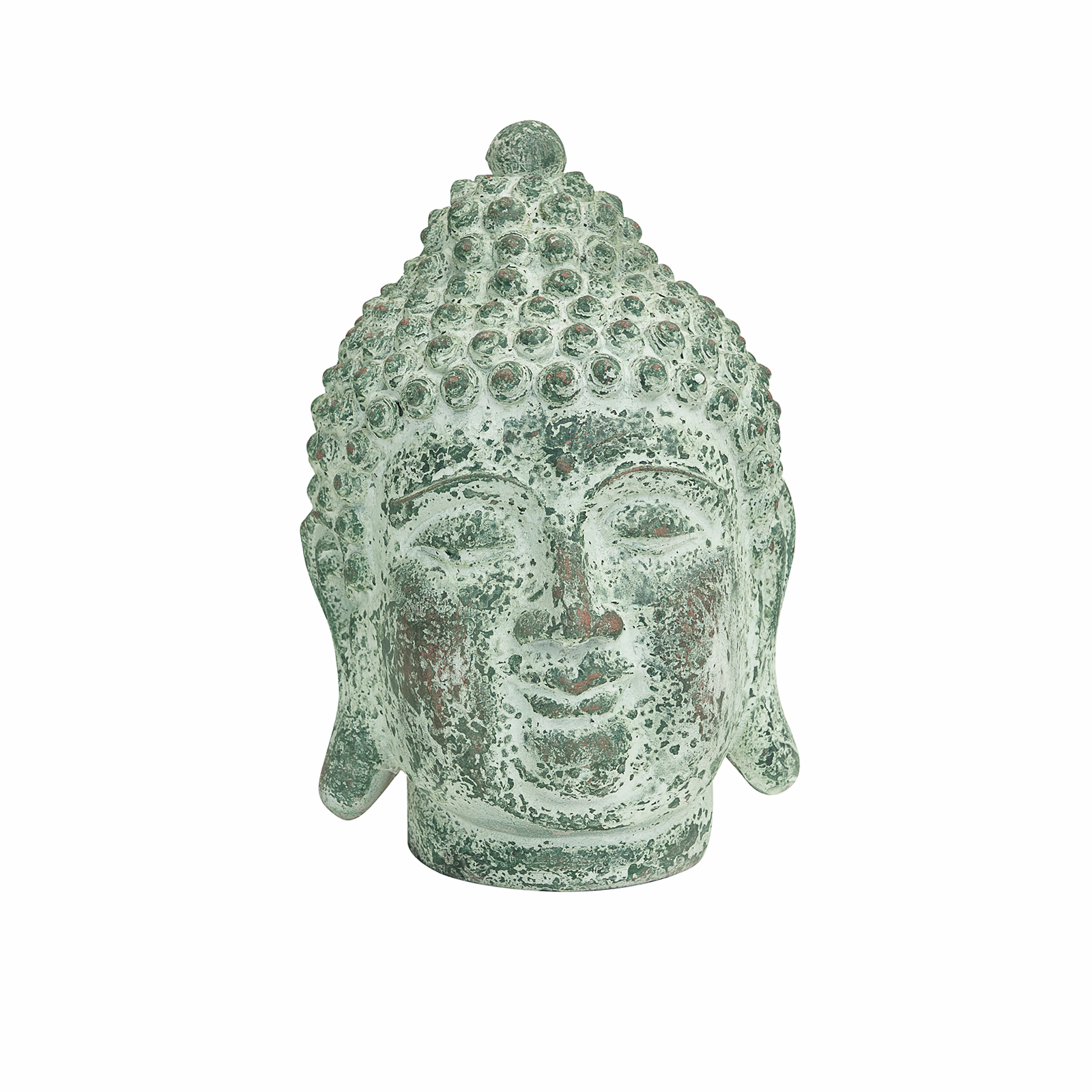 Tuscan Path 22cm Buddha Head Garden Statue Bunnings Australia