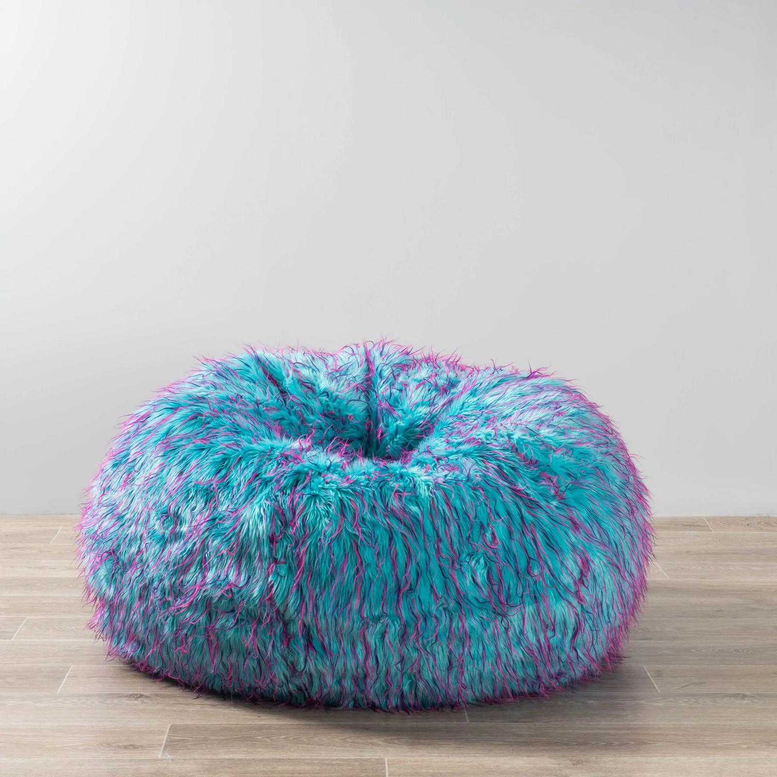 Fur Bean Bag Retro Shaggy Bunnings Australia   29d88645d6124b28b20d0fa872d84913