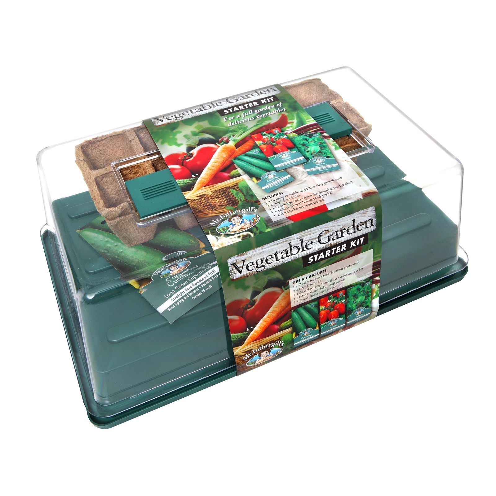 Mr Fothergill's Vegetable Garden Starter Kit Bunnings Australia