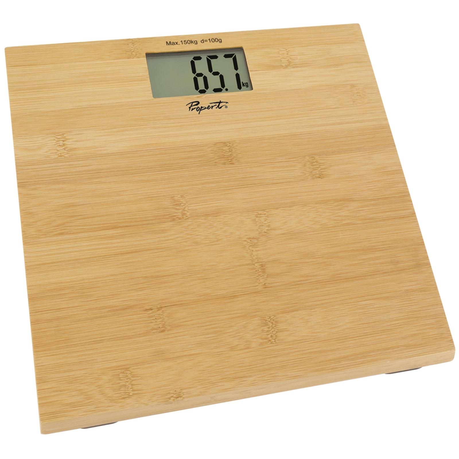 Propert Bamboo Digital Bathroom Scales - Bunnings Australia