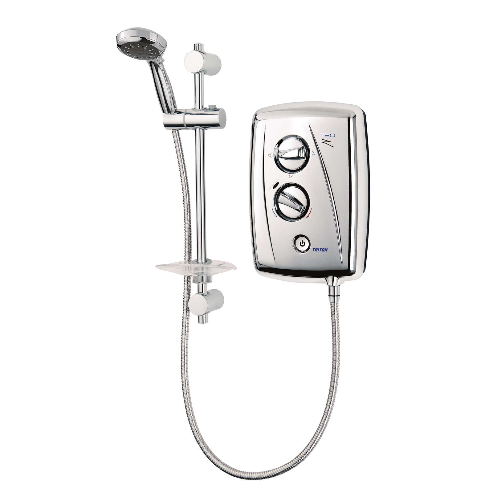 Triton Chrome Fastfit Electric Shower System - Bunnings New Zealand