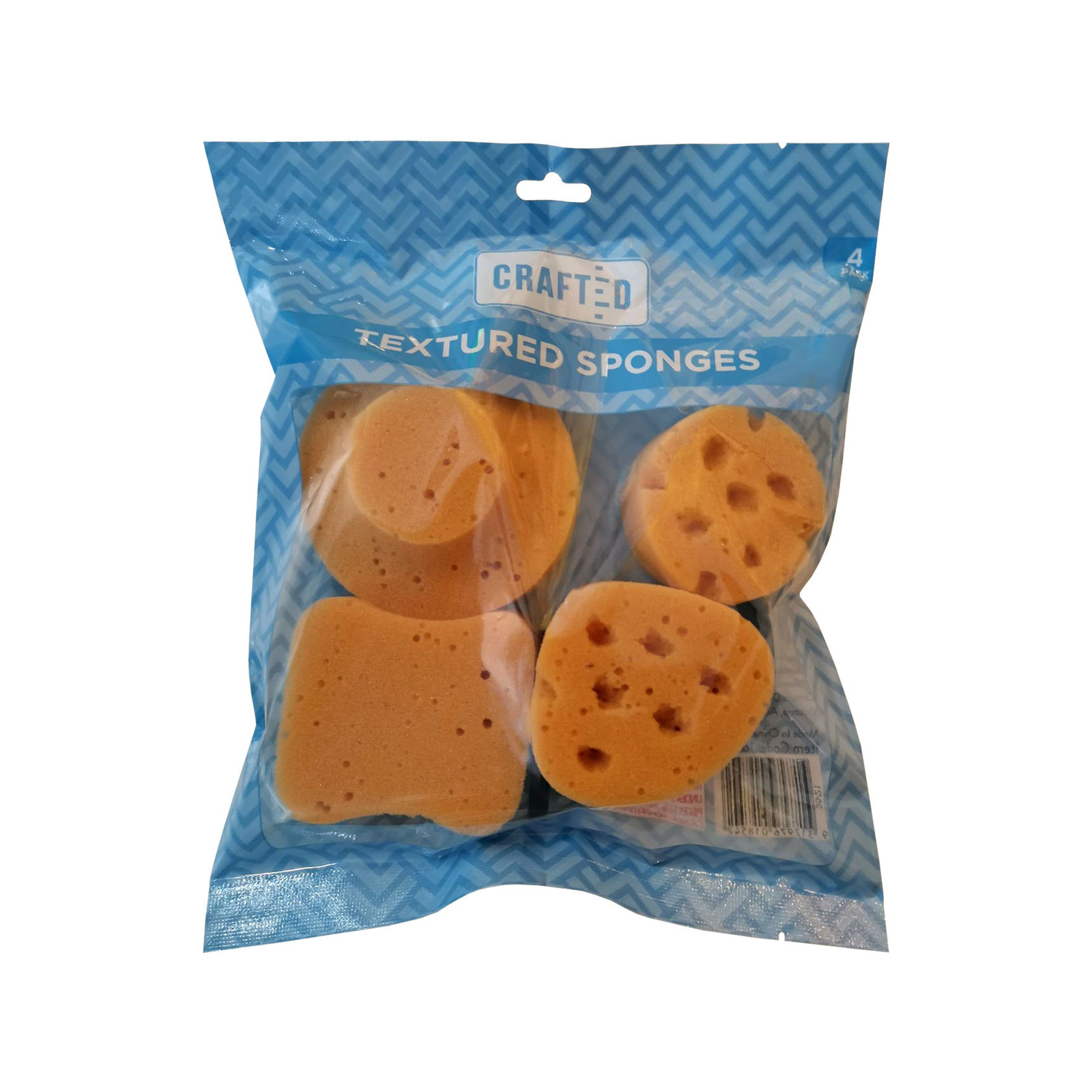 Crafted Assorted Sponges Paint Brushes 4 Pack Bunnings Australia