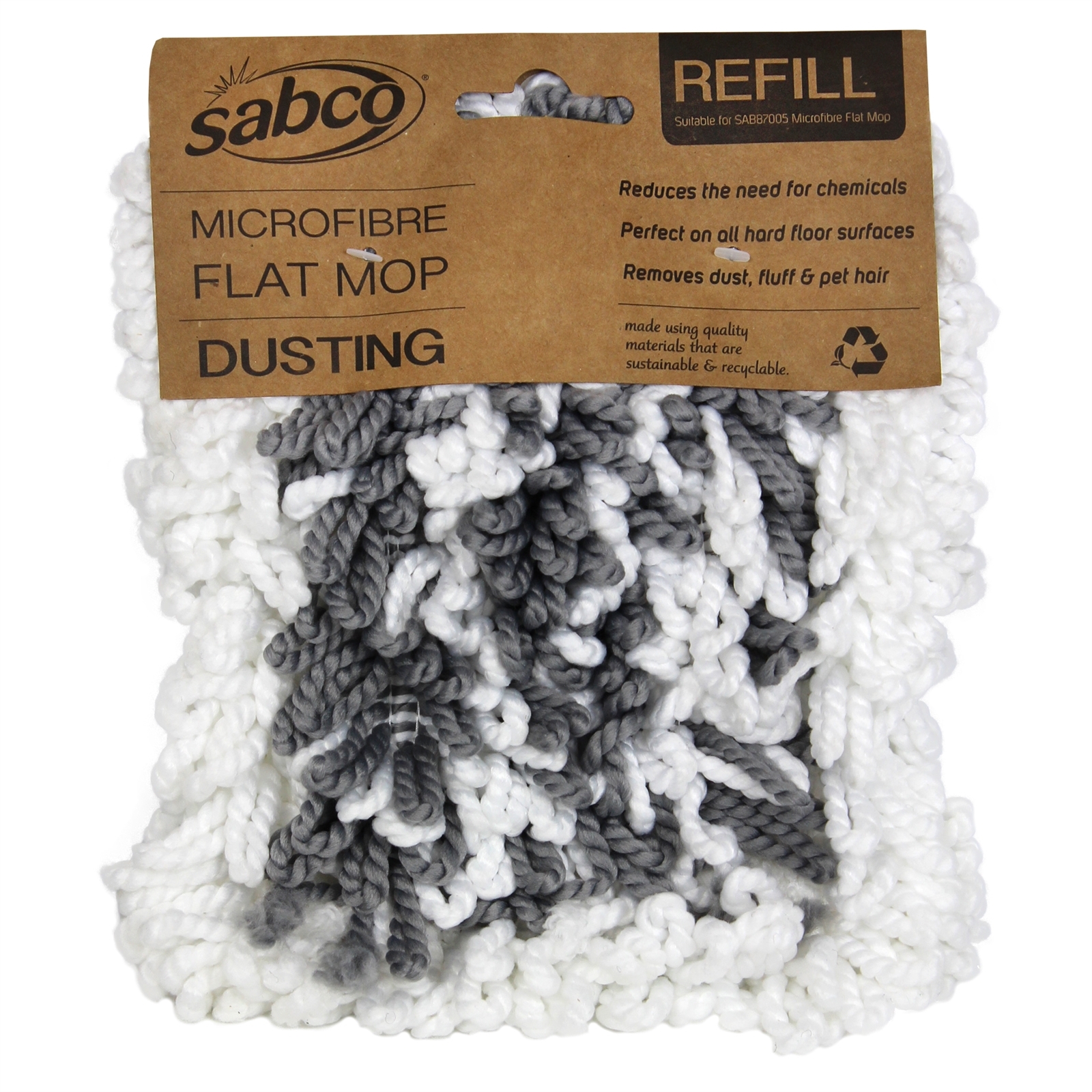 Sabco Naturals Wet And Dry Flat Mop Pad Bunnings Australia