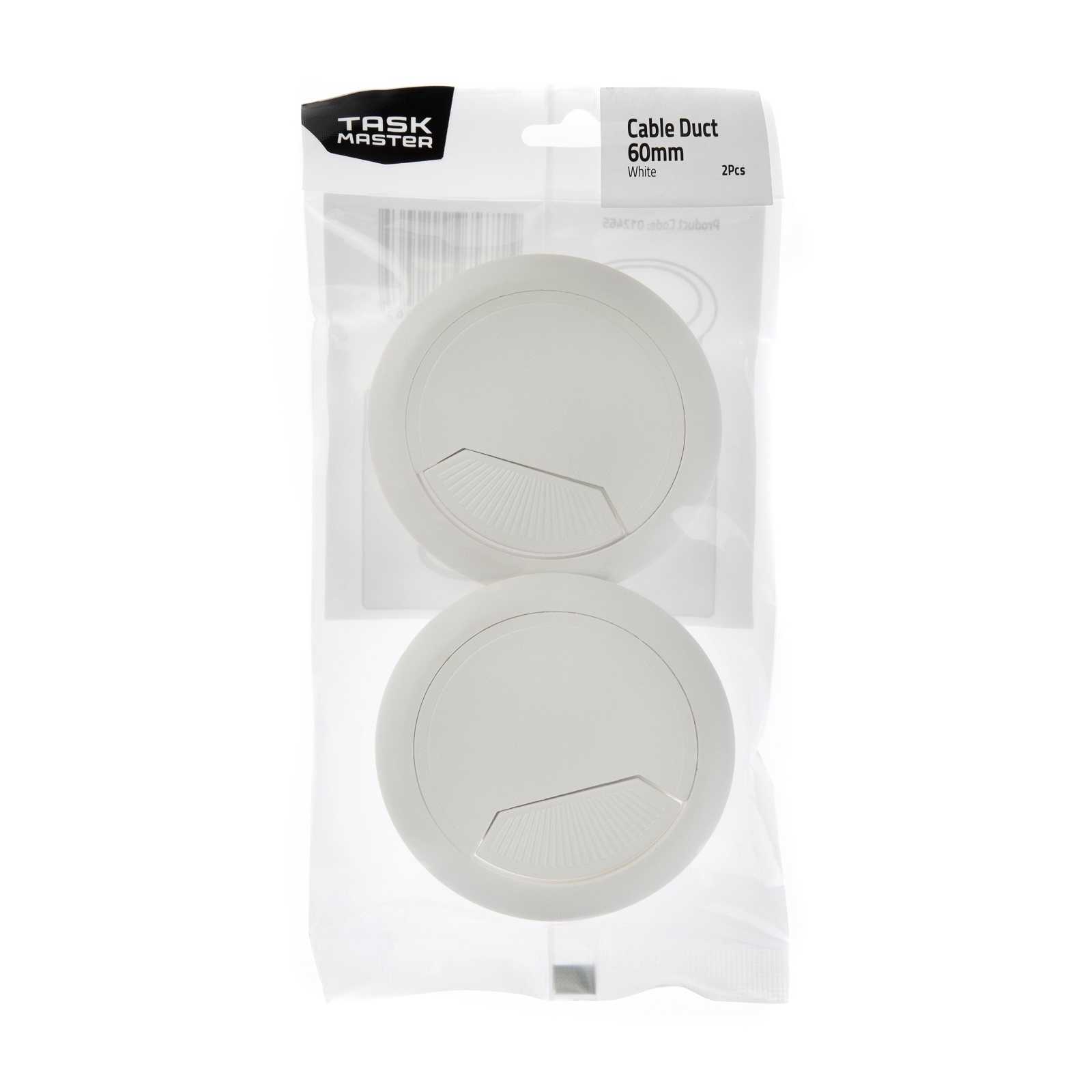 Taskmaster 60mm White Cable Duct Bunnings Australia