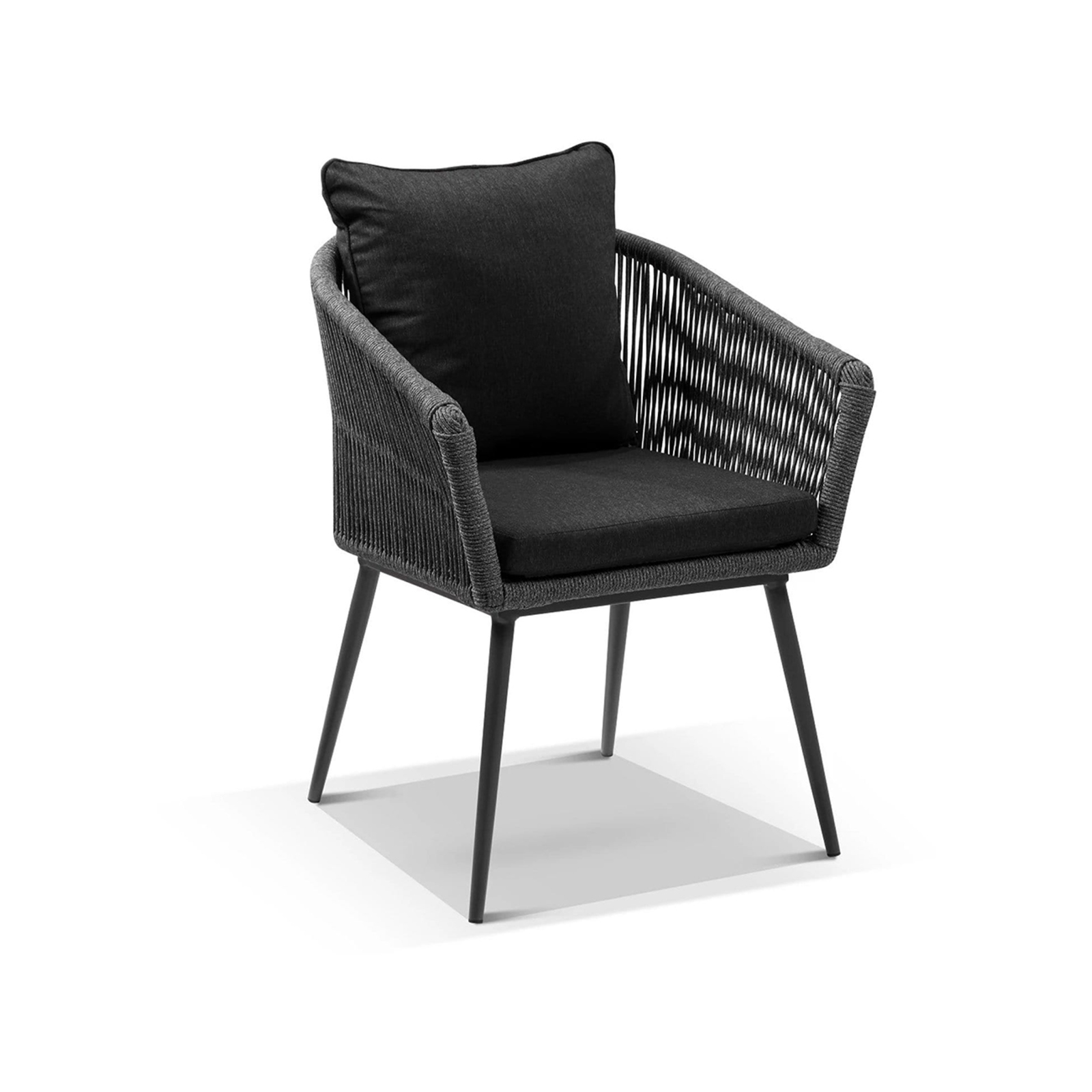 Outdoor Herman Rope & Aluminium Dining Chair Bunnings Australia
