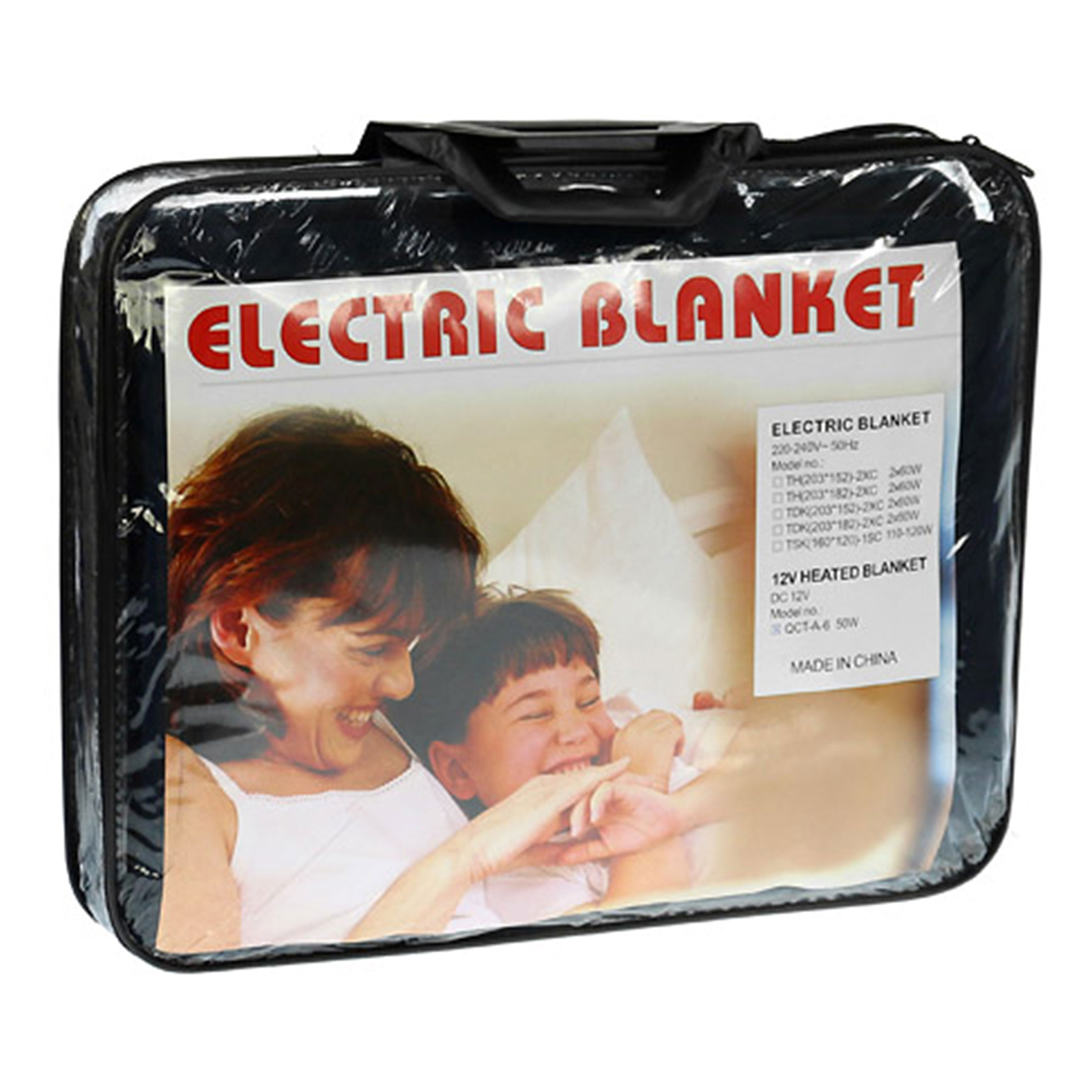 Heated Electric Car Blanket 150x110cm 12V - Blue - Bunnings Australia