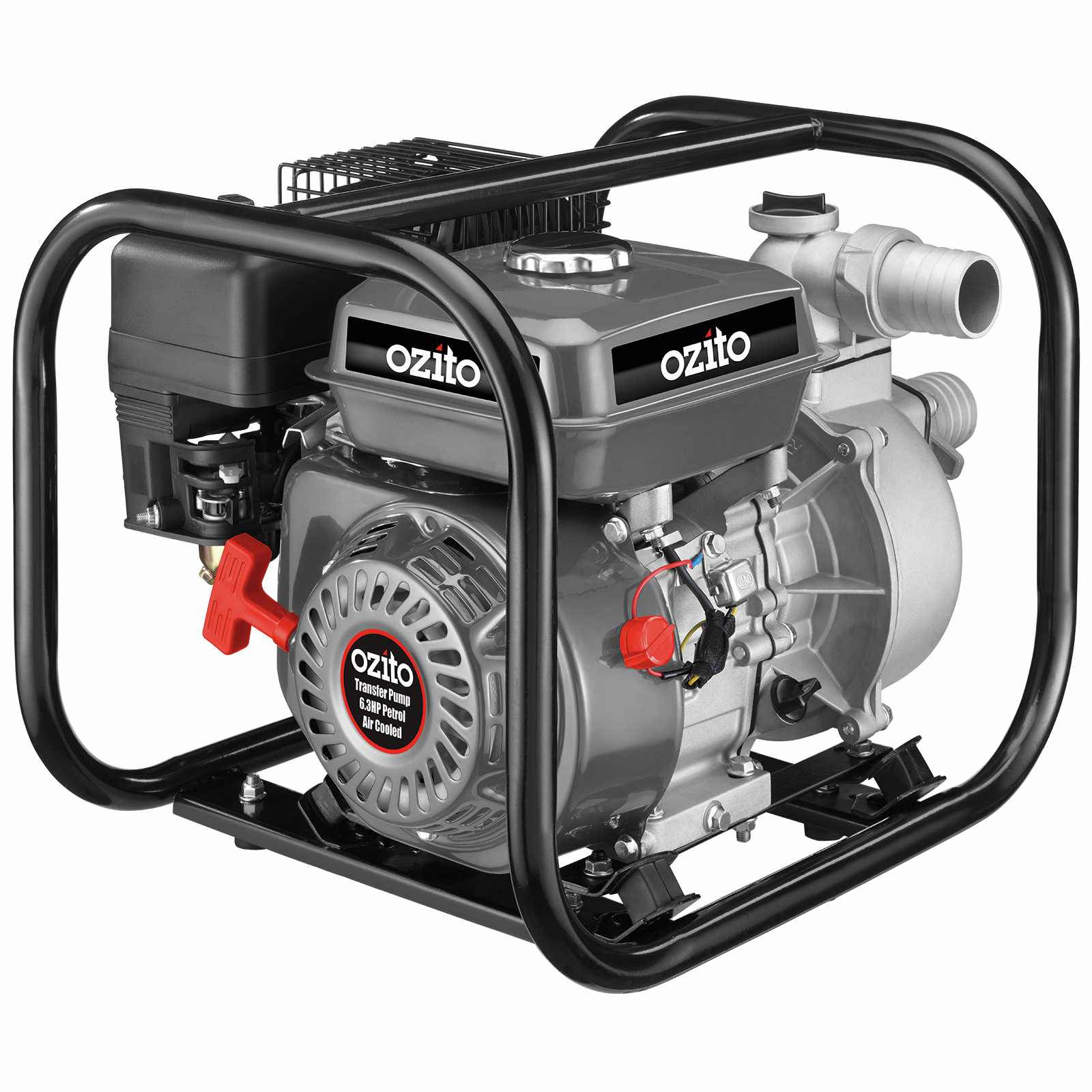 Ozito 6.3HP 208cc Petrol Transfer Water Pump Bunnings Australia