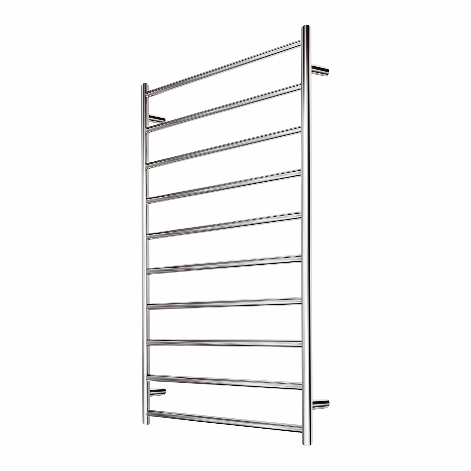 Forme Daytona 10 Bar Round Heated Towel Rail - Bunnings Australia