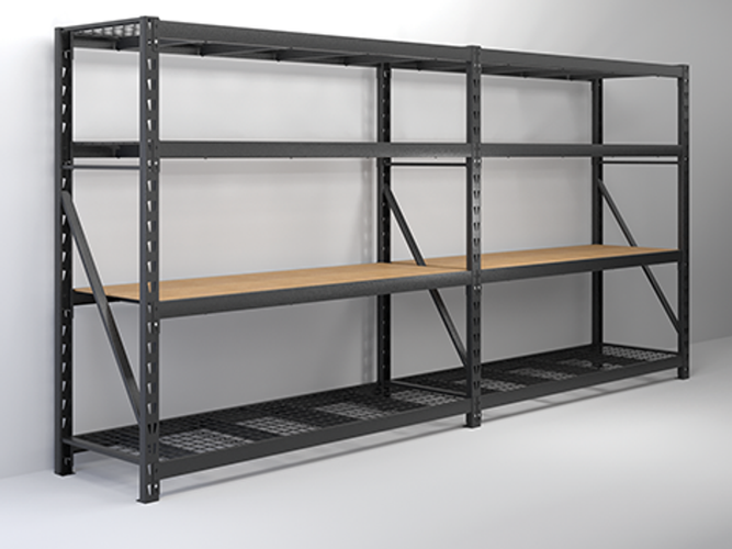 storage rack extended