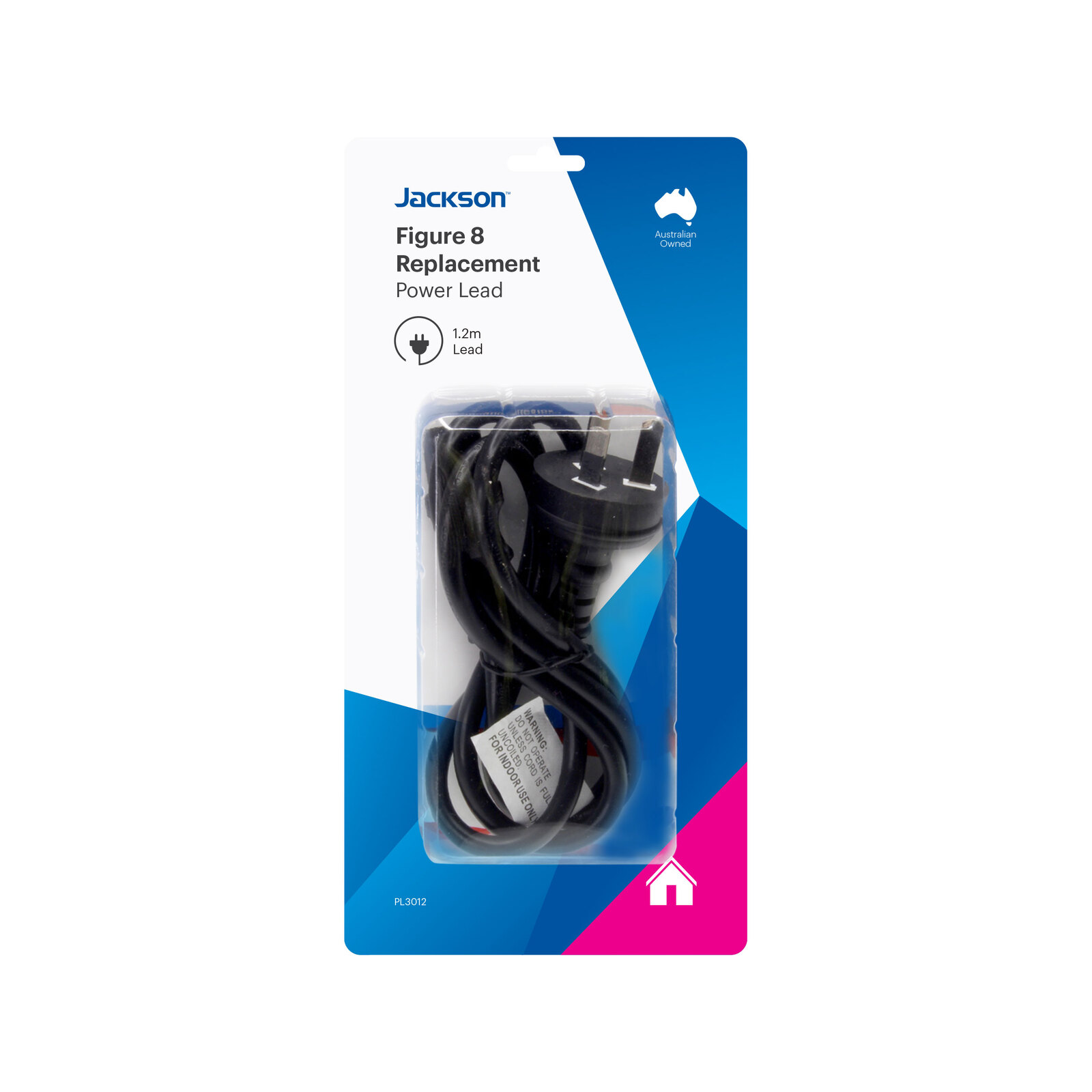 Jackson Replacement Figure 8 Lead - 1.2m - Bunnings Australia