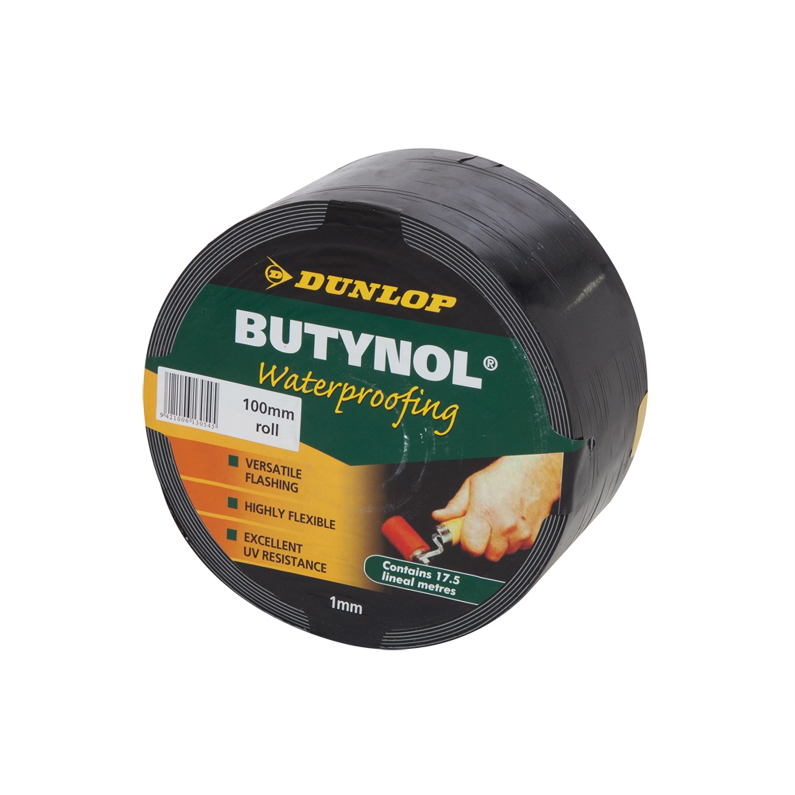 Dunlop 100mm x 17.5m Butynol Waterproofing Bunnings New Zealand
