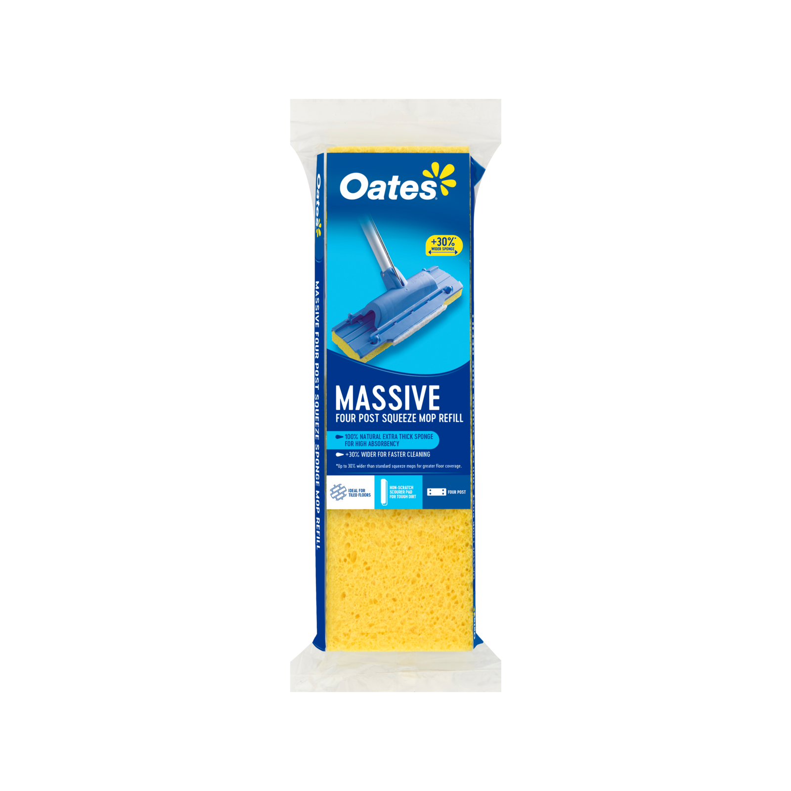 Oates Massive Squeeze Mop Sponge Refill Bunnings Australia