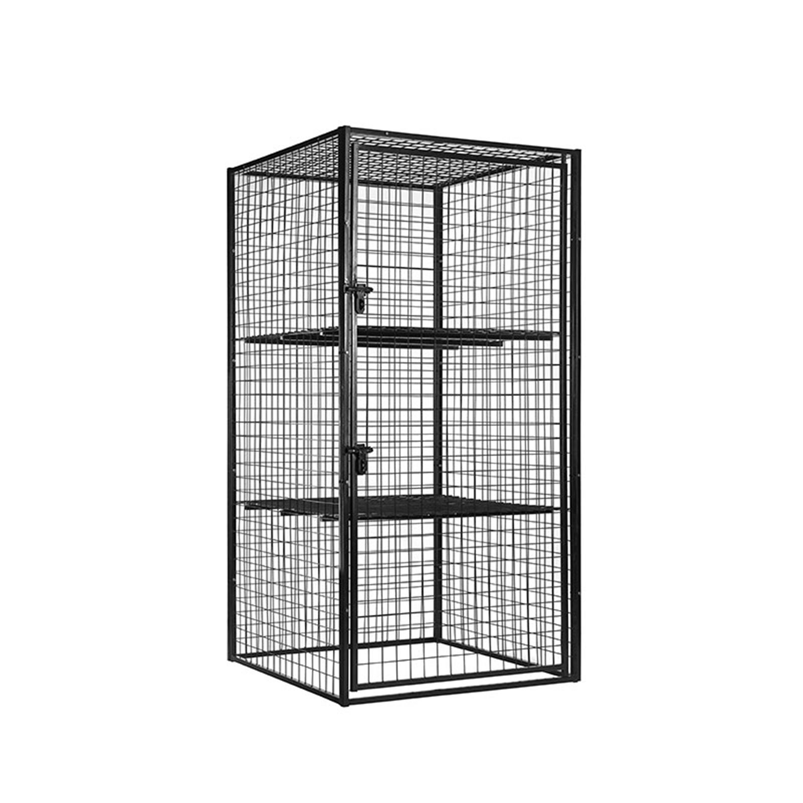RapidStorage 900 x 940 x 1800mm Wire Mesh Storage Locker Bunnings