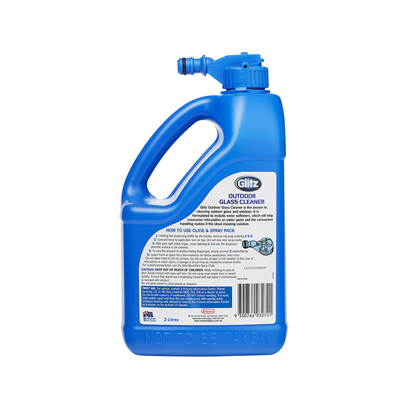Glitz 2L ReadyToUse Outdoor Glass Cleaner Bunnings Australia