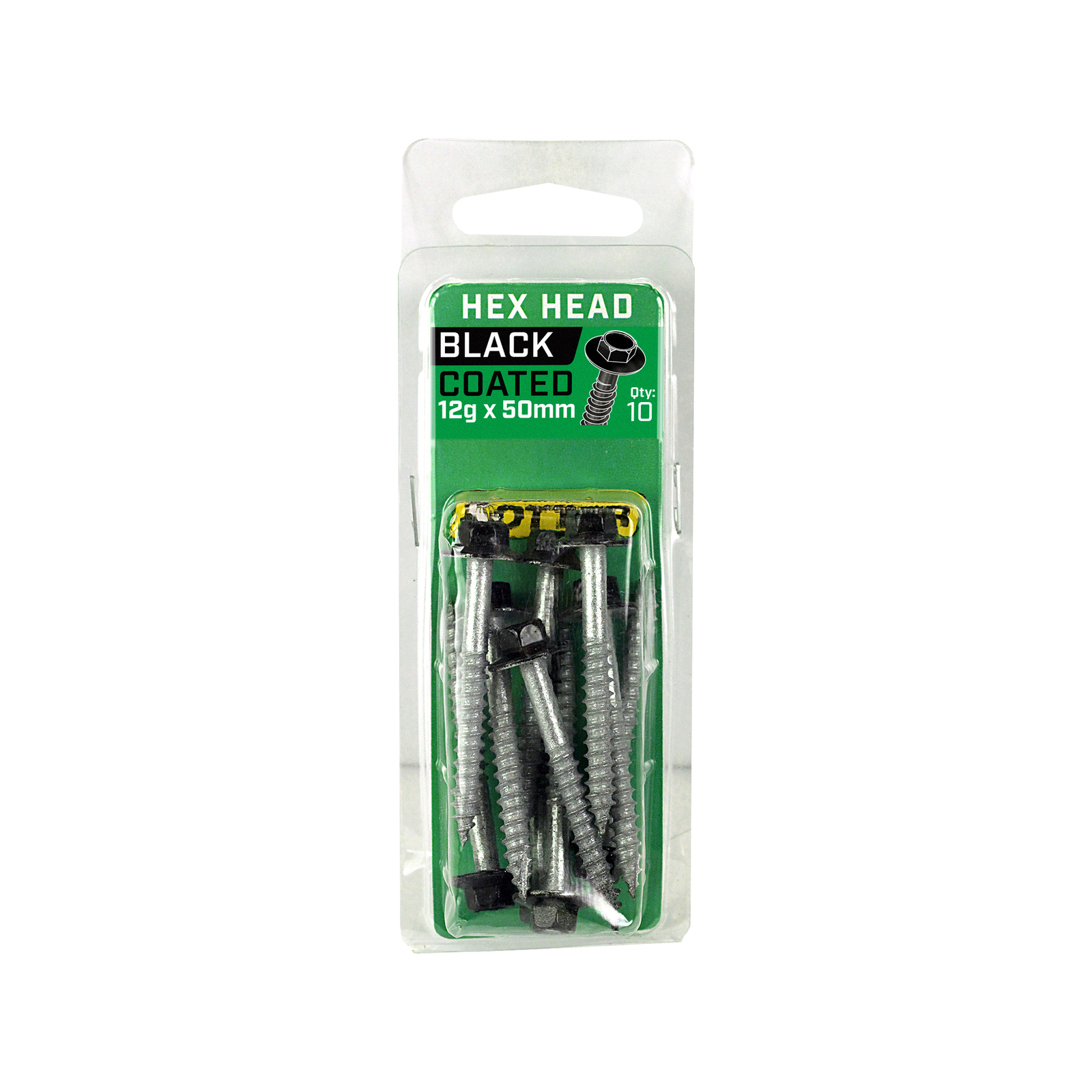 Otter 12 x 50mm Black Hex Head Screws 10 Pack Bunnings Australia