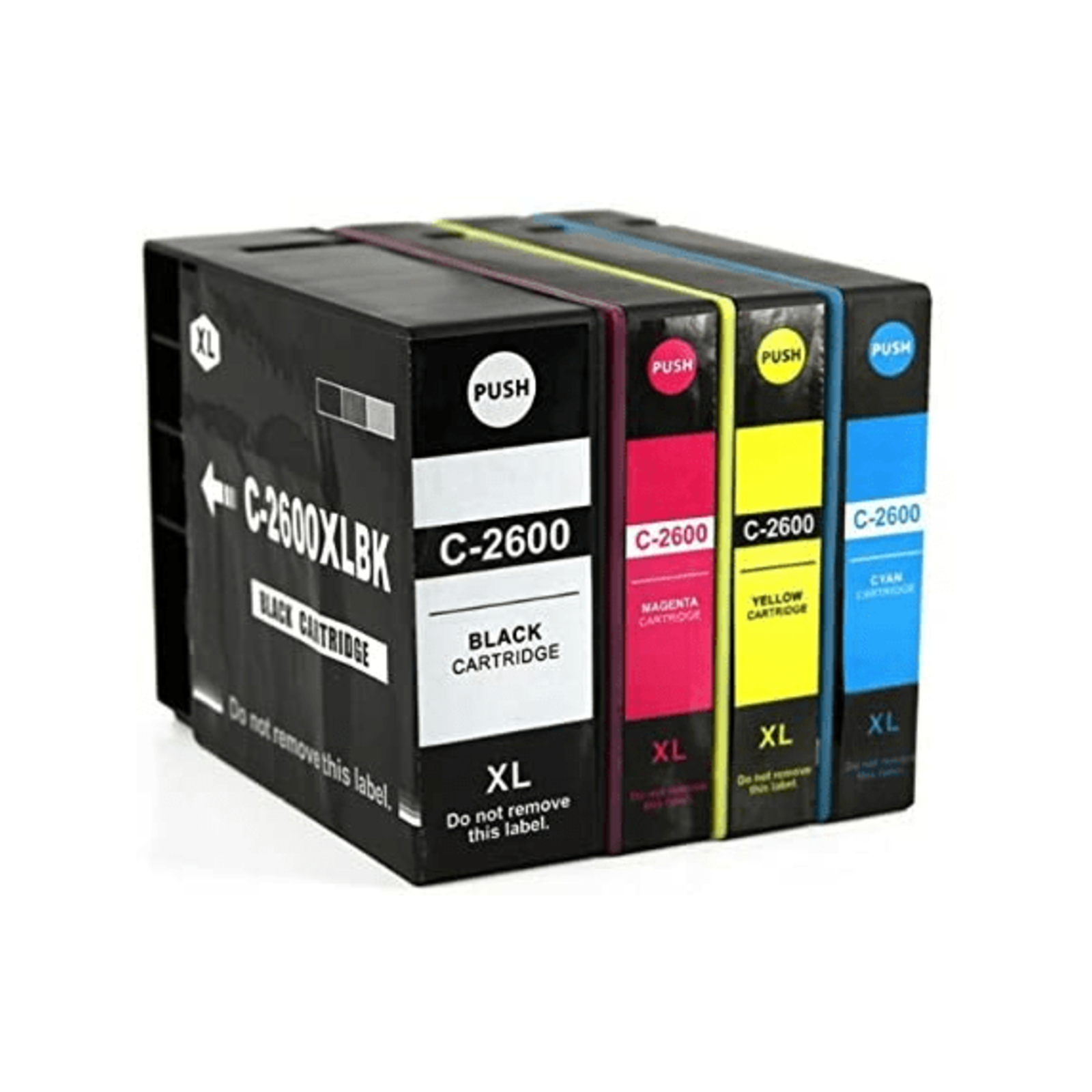 4 Pack PGI2600XL PGI2600XL Ink Cartridges for Canon Maxify Bunnings