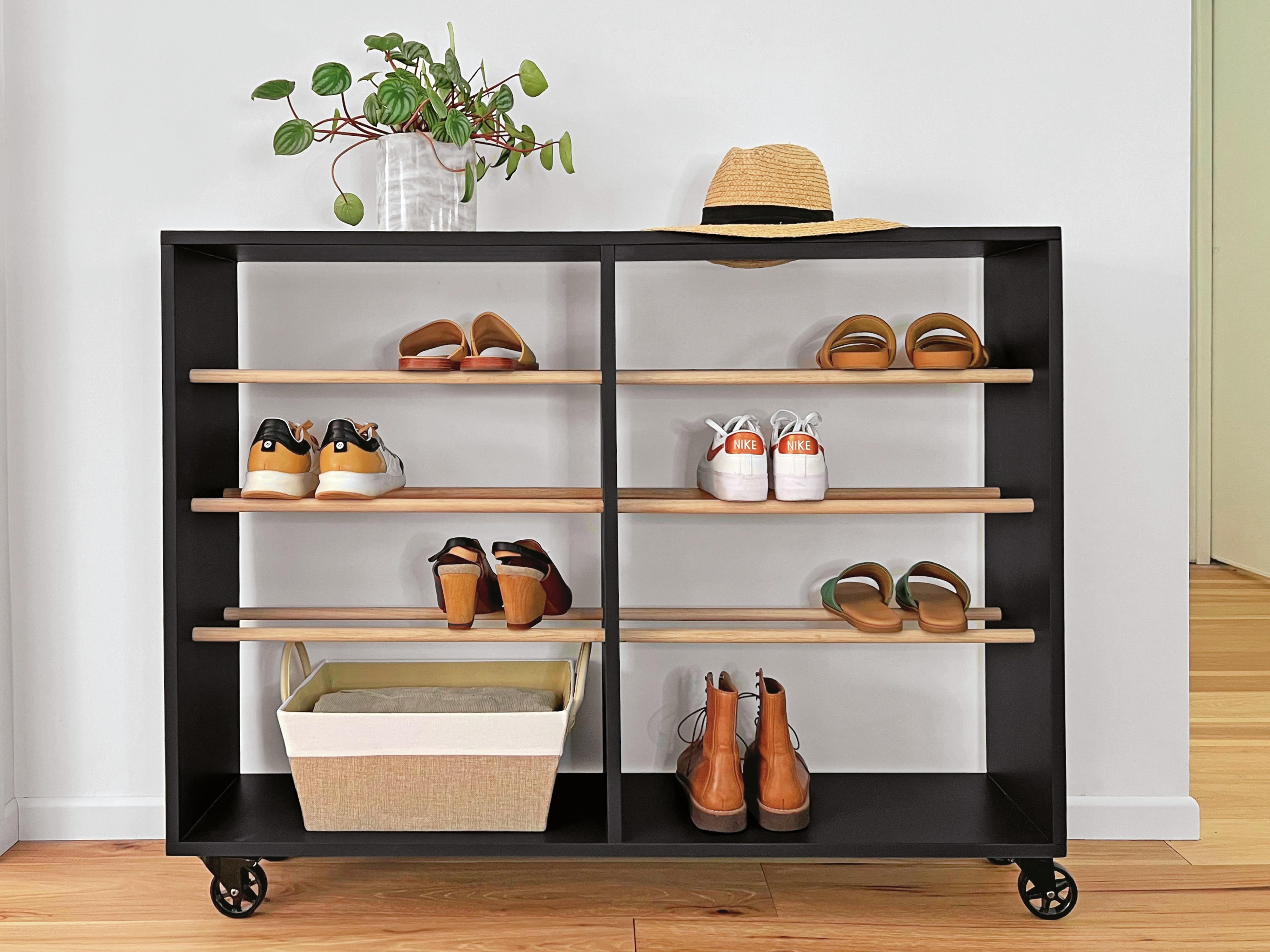 Shoe best sale cupboard bunnings