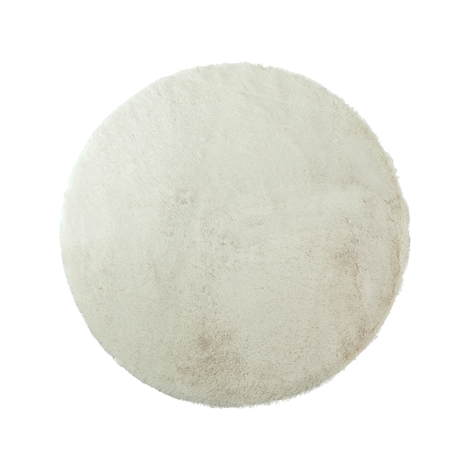 Smart Home Products 180cm Cream Orville Round Shag Pile Rug Bunnings