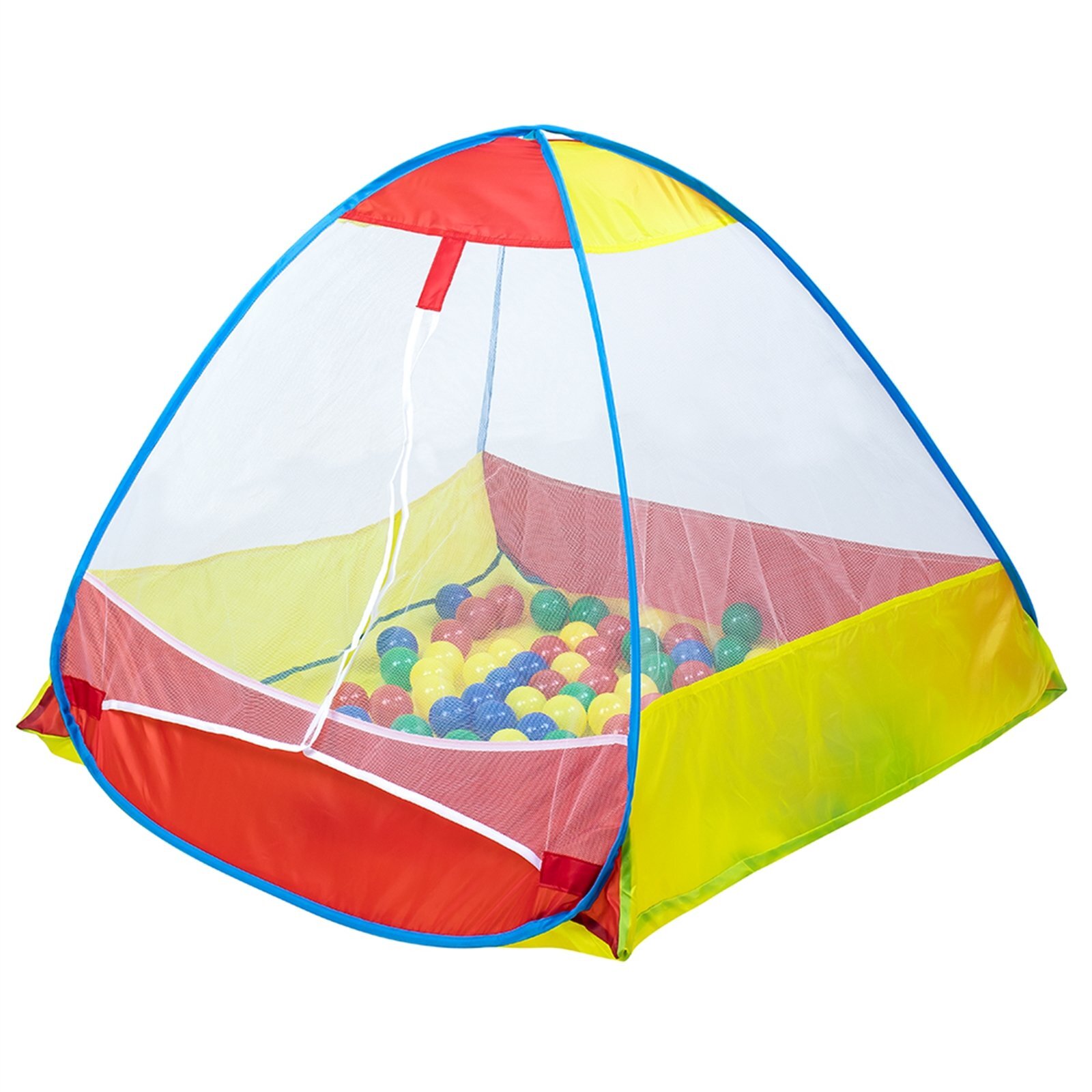 Swing Slide Climb 100 x 100 x 75cm Play Equipment Ball Pit Tent