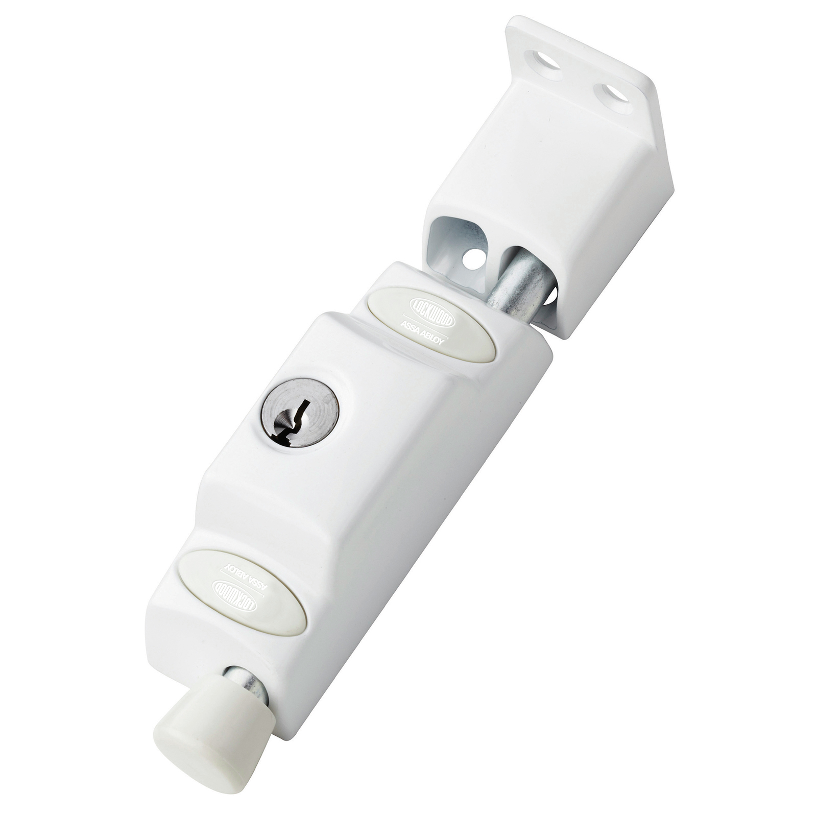 Lockwood White 680 Keeper Patio Bolt Bunnings Australia