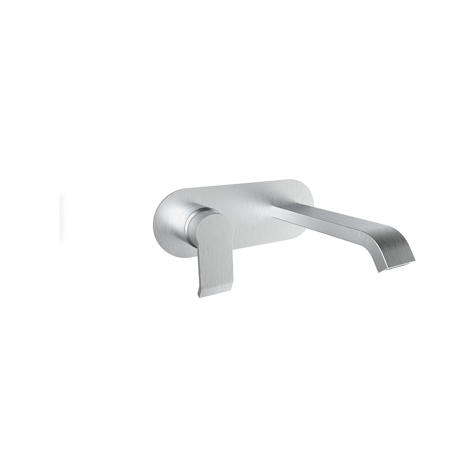 Gareth Ashton Brushed Nickel Stile Wall Mixer External WELS 5 Star 5 L/min Bunnings Australia