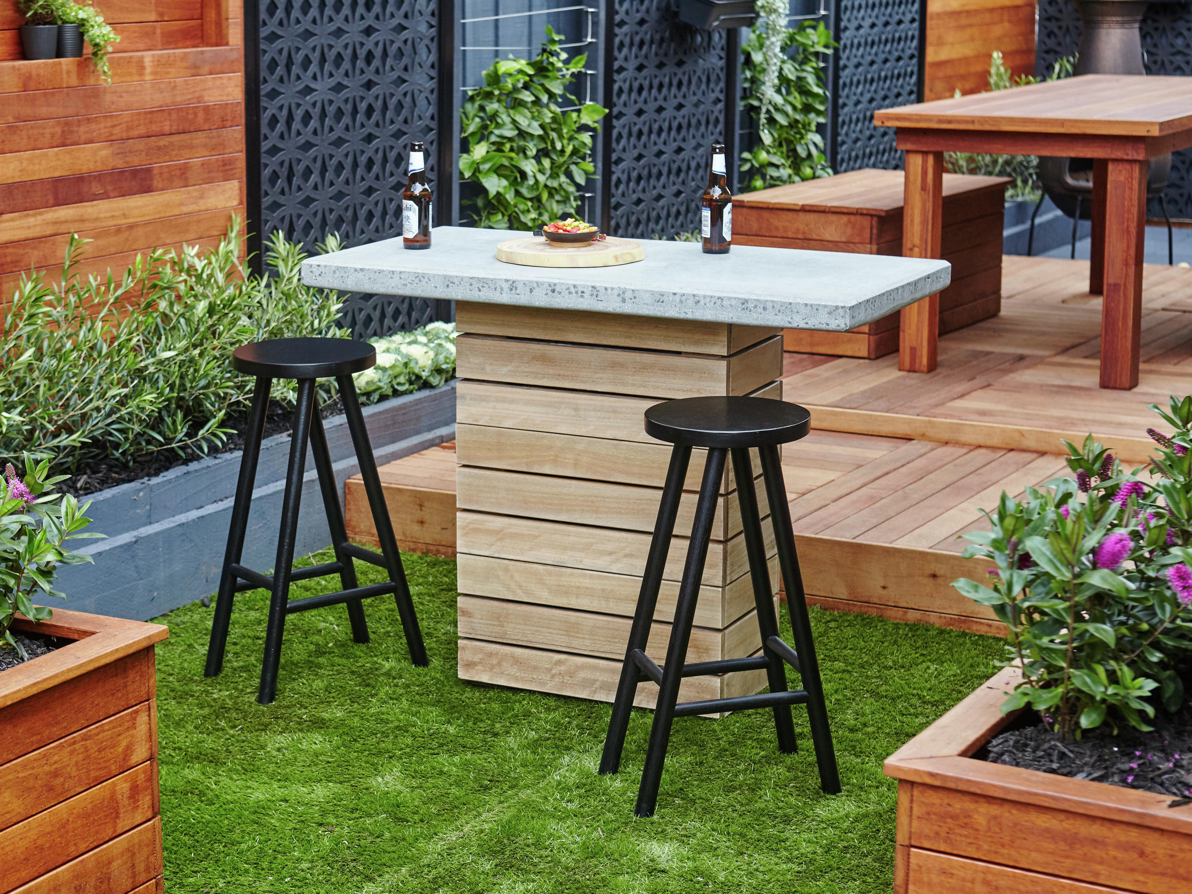 Outdoor bar table and stools bunnings new arrivals