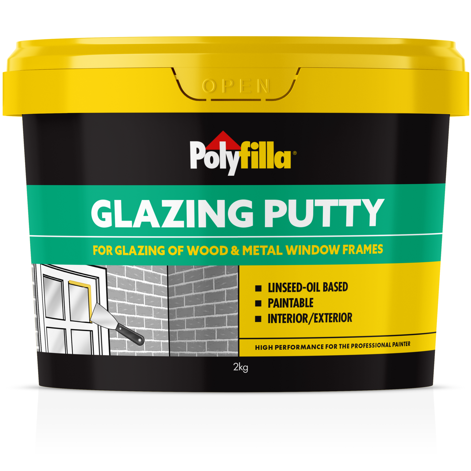 Poly 2kg Linseed Oil Based Glazing Putty Bunnings Australia