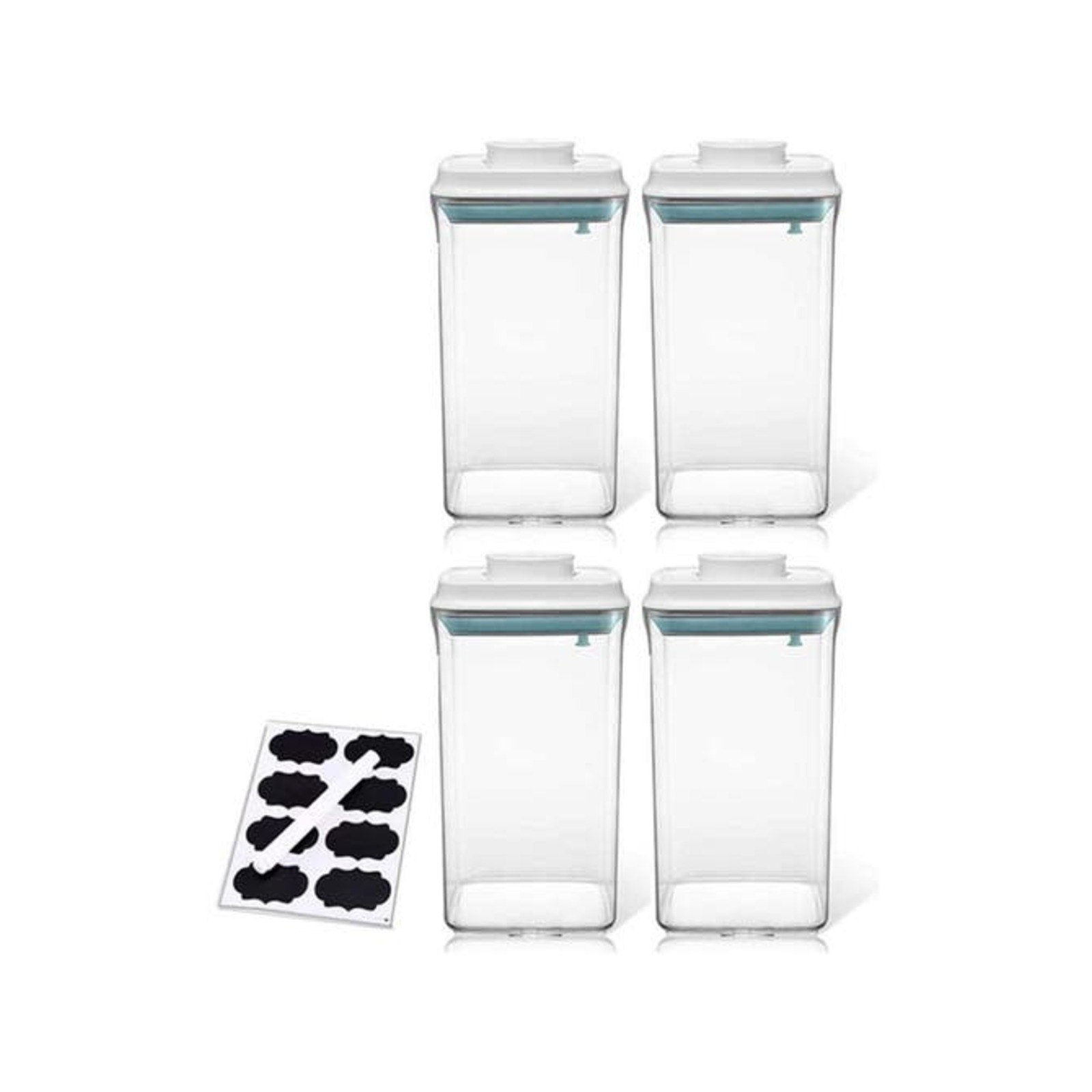 Ankou 4Piece Storage Containers Airtight Lock Lid Bunnings Australia