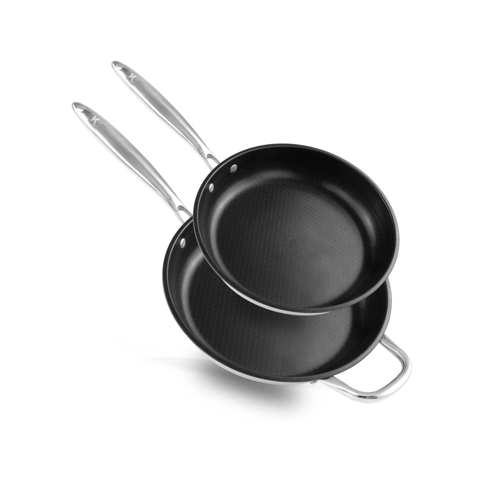 KLEVA Perfect Pro Frying Pans 26CM + 28CM Bunnings Australia