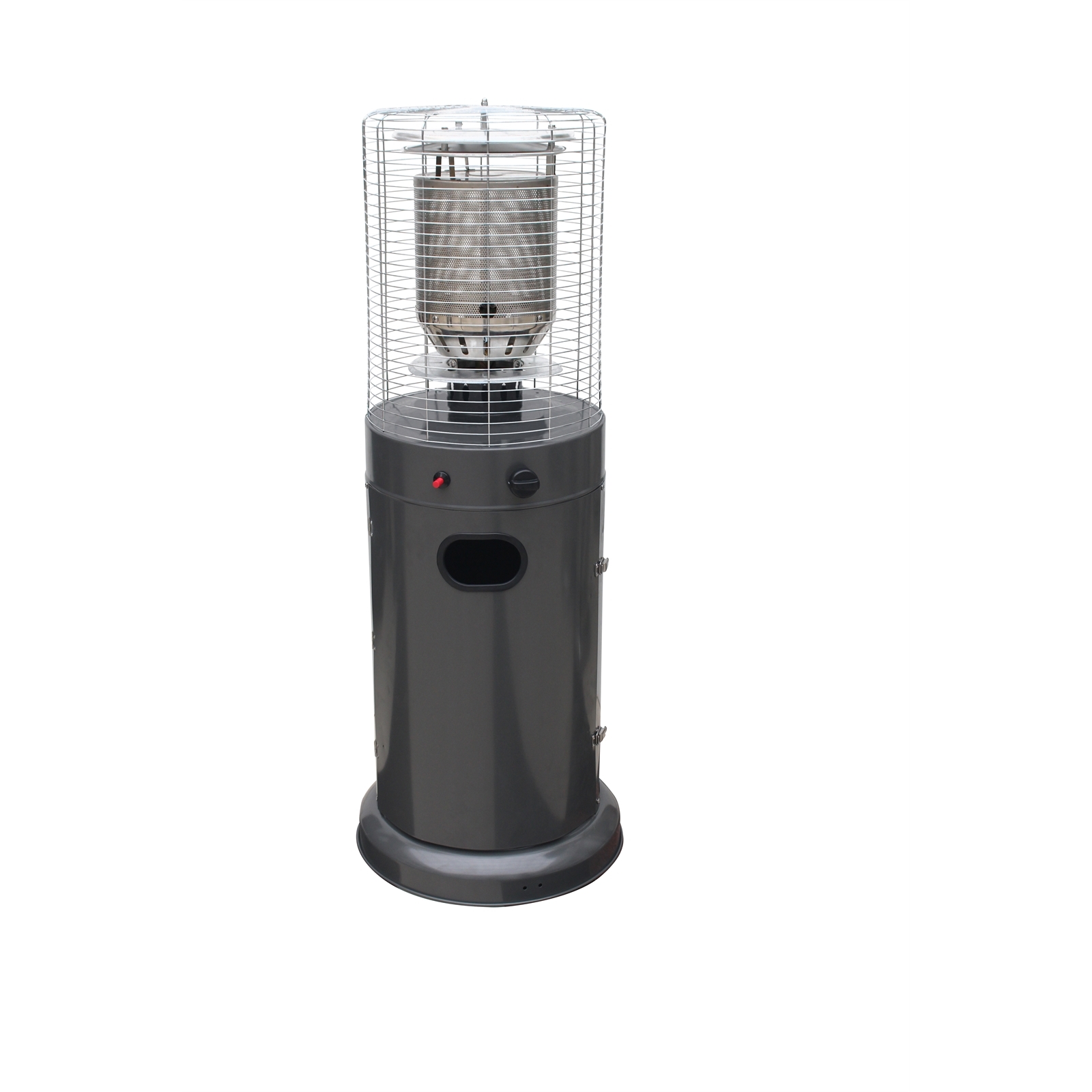 Fiammetta Dark Grey Outdoor Area Gas Heater - Bunnings New Zealand