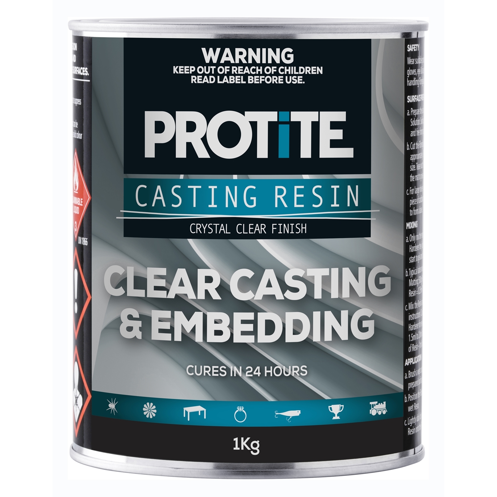 Protite 1kg Clear Casting And Embedding Resin Bunnings Australia