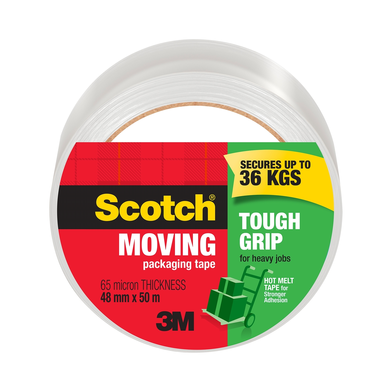 Scotch 48mm x 50m Tough Grip Moving Packaging Tape Bunnings Australia