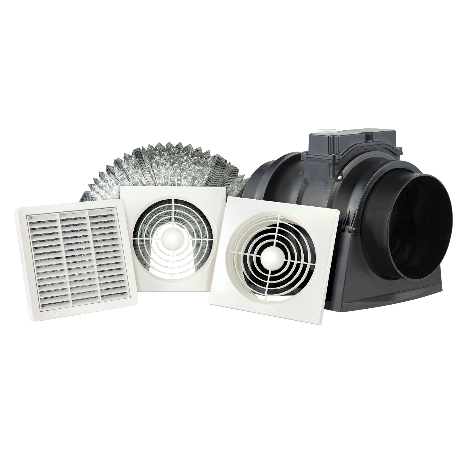HPM 150mm Inline Exhaust Fan Kit - Bunnings Australia