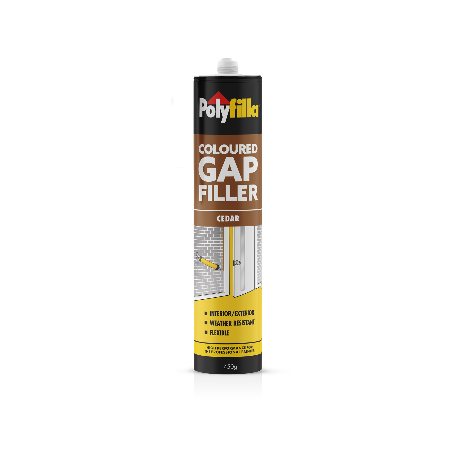 Poly 450g Cedar Coloured Caulk Gap Filler Bunnings Australia