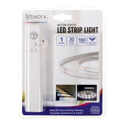 Lytworx 180 Lumens 1M Motion Sensor LED Strip Light Bunnings Australia