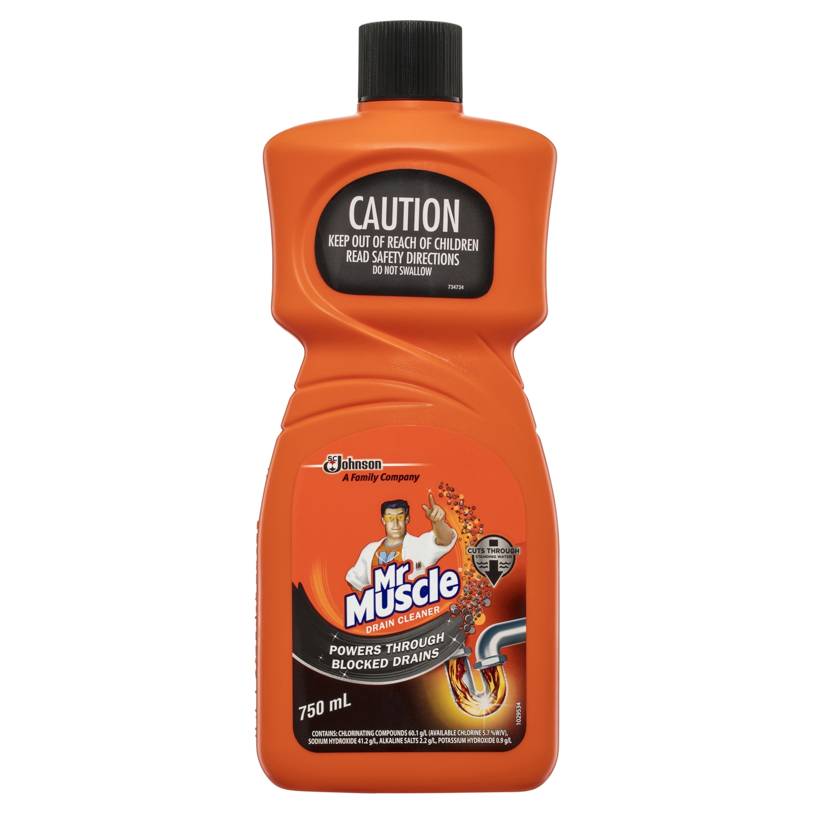 Mr. Muscle 750ml Ultra Gel Drain Cleaner Bunnings Australia
