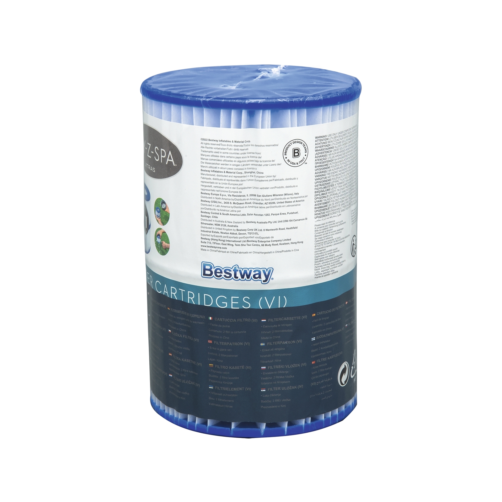Bestway Type VI LayZSpa Filter Cartridge 2 Pack Bunnings New Zealand