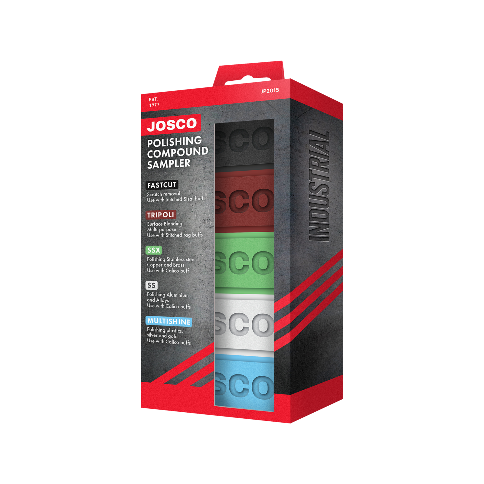 Josco 5 Piece Polishing Compound Sampler Set Bunnings Australia