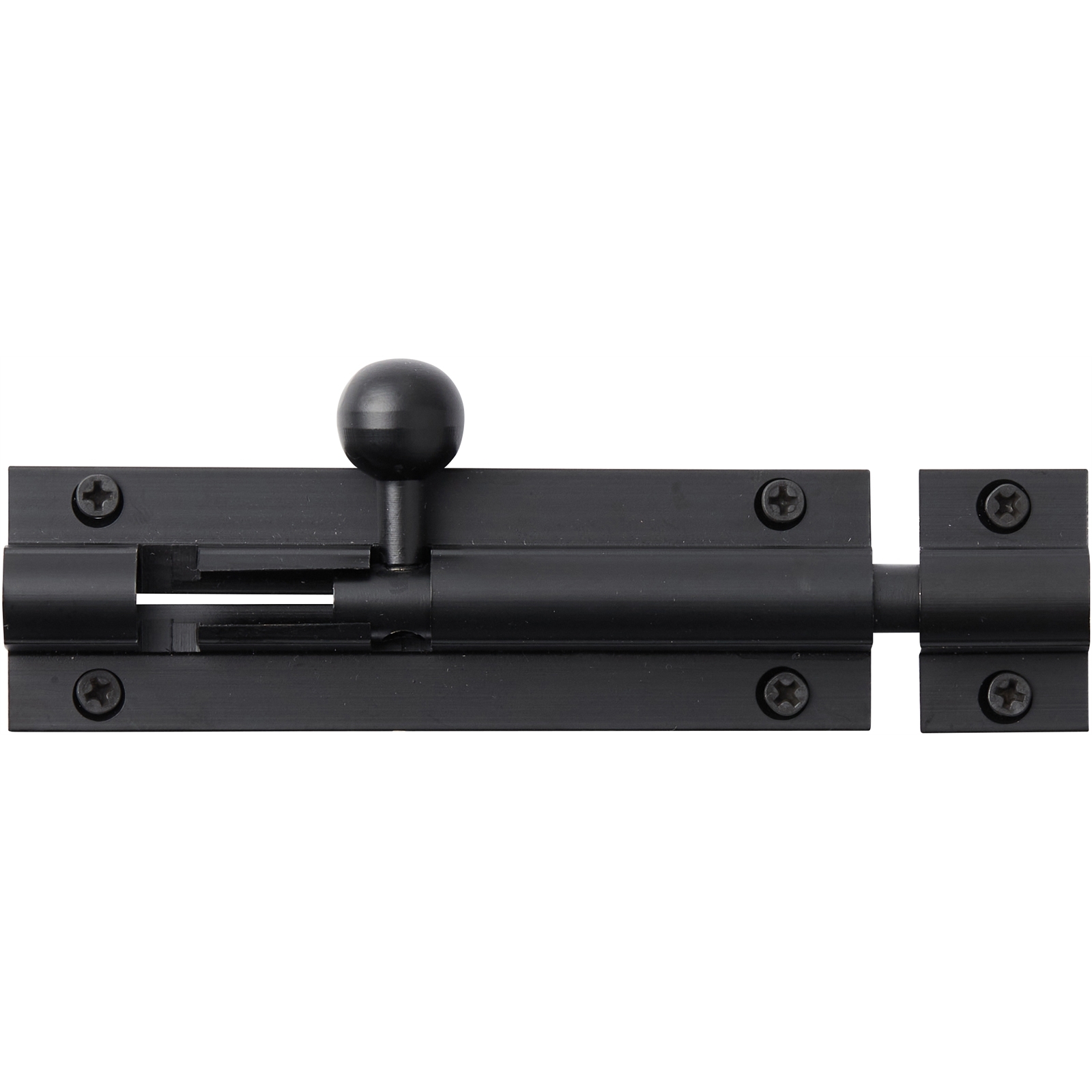 Delf Trade 100 x 32 x 9.5mm Matt Black Barrel Bolt Bunnings Australia