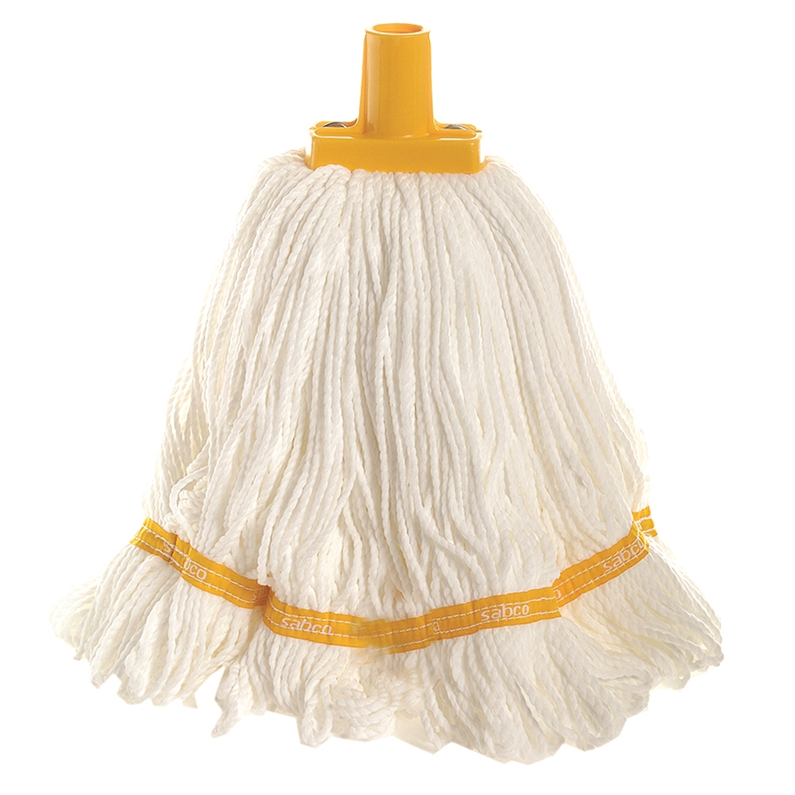 Sabco Professional 350g Yellow Premium Grade Microfibre Round Mop Head
