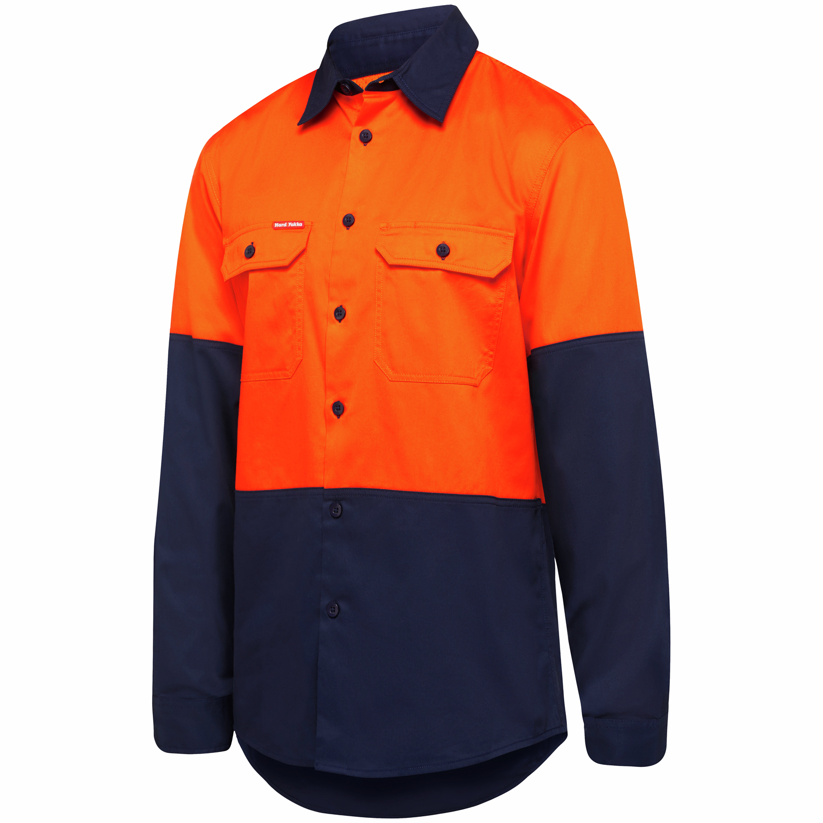 Hard Yakka 2XL Hi Vis Long Sleeve Shirt Bunnings Australia