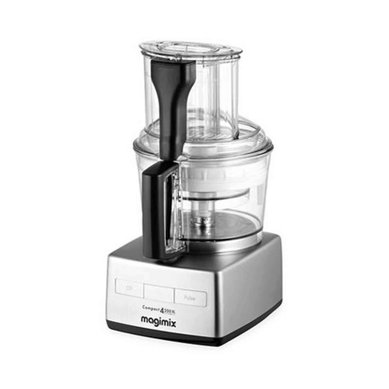 Magimix 4200XL Food Processor Matte Chrome w/ XL Feed Tube Bunnings